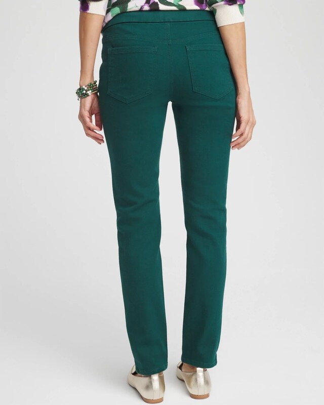 Denim Pull-On Jeggings - image 3